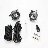 LEDIN 2006-2014 Suzuki GRAND VITARA Front Bumper Clear Fog Driving Light Assembly w/Switch