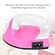 Mini Elektrisches Bügeleisen, Handgemachte Transferpresse Maschine DIY Craft Eisen Keramikheizung Reisebügeleisen für Patchwork Applikationen Craft