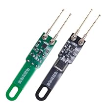 ZORZA 2Pcs Electronic Repair AC/DC Capacitor Discharge Pen with LED Indicators Safe Discharge Tool Up to 1000UF 5000UF for Electrician and DIY Repairs