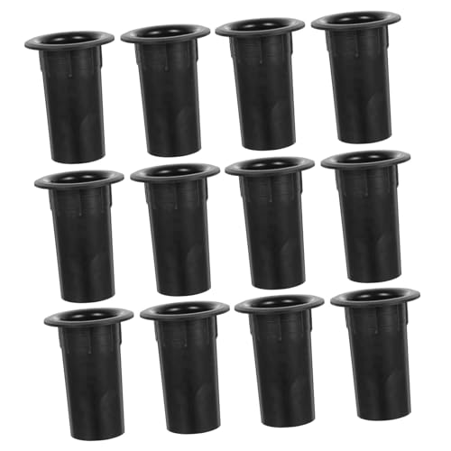 LALAFINA 12pcs Replacement Subwoofer Port Tube for Bass Reflex Stain-Resistant Plastic Speaker Accessory