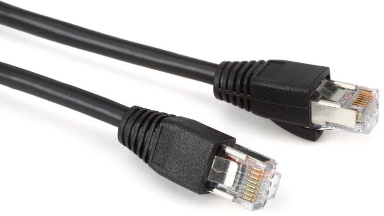 Proco MSE4AP-BK-10 Cat 5e Shielded Ethernet Cable - 10 Foot