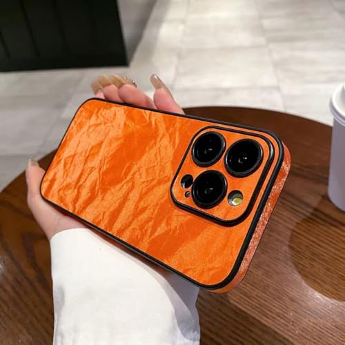 Coque iPhone 13 Pro Max orange robuste pour sécuriser vos photos en voyage