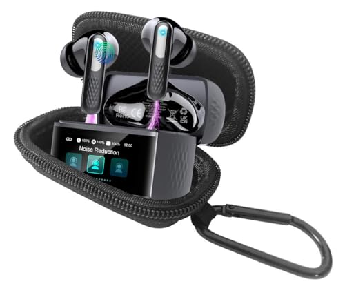 Funda de viaje para auriculares inalámbricos ZYHKON Bluetooth 5.4