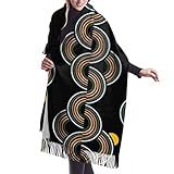 ♛Extremadamente suave, poncho de bufanda envolvente de gran tamaño, envuelva este chal libremente alrededor de cualquier atuendo y lo mantendrá abrigado y protegerá su cara y cuello del sol, el viento y la arena.