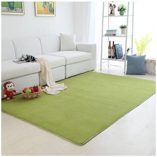 Alfombra de Salon Antideslizante Alfombra de Pelo Corto Suave Peluda, Alfombra Habitación Matrimonio para Comedor,...