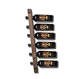 Stockez et affichez du vin élégamment: une forme de rack de bouteille exquise, stockez et affichez votre collection de vin de manière élégante