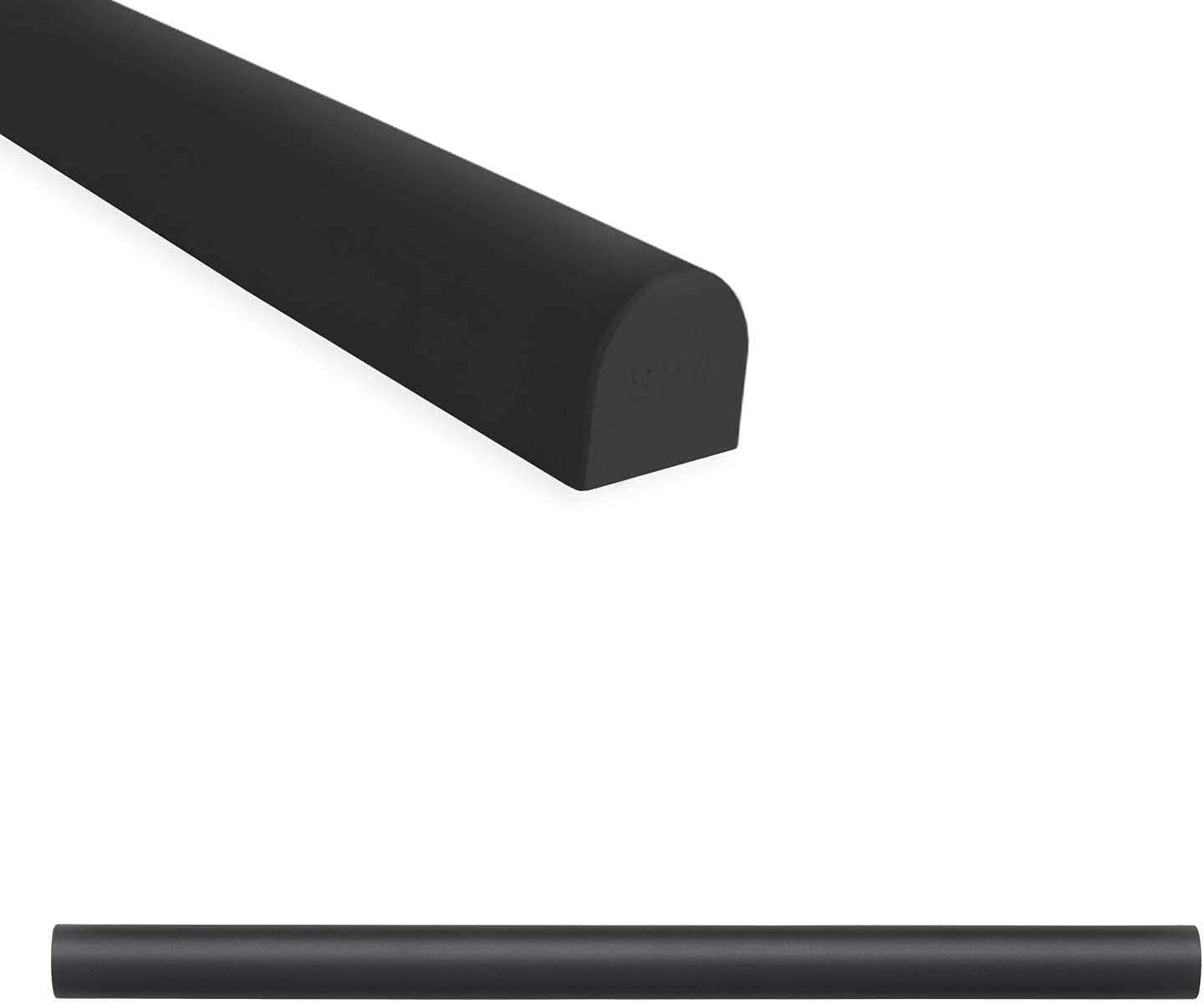 QDÉCOR Soho Bullnose Tile Trim, 3/4 x 12 Inch Tile Edge Decorative