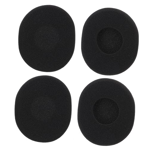 DIYEAH 4pezzi Cuscinetti Auricolari Ricambio Per Cuffie Copriauricolari Per Cuffie Cuscinetti Auricolari in Cotone Memory Protettivi Per Orecchie Comodi e Traspiranti