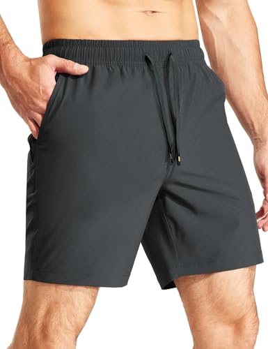 Short de course à pied homme séchage rapide MIER avec poches zippées