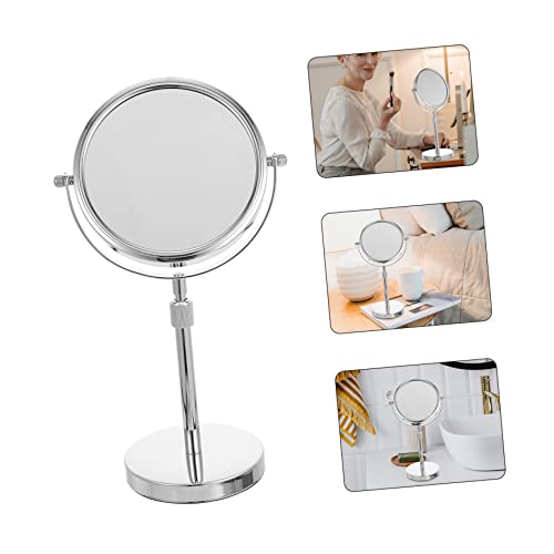 Espejo de Maquillaje Redondo Portátil con Luz LED miniatura 7