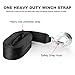 big-autoparts 2 Inch by 20 Feet Trailer Winch Strap with Hook Heavy Duty Strap Replacement 10000 lbs Breaking Strength 3300 lbs Load Capacity for Boat,Jet Ski, Black, 1 Pack