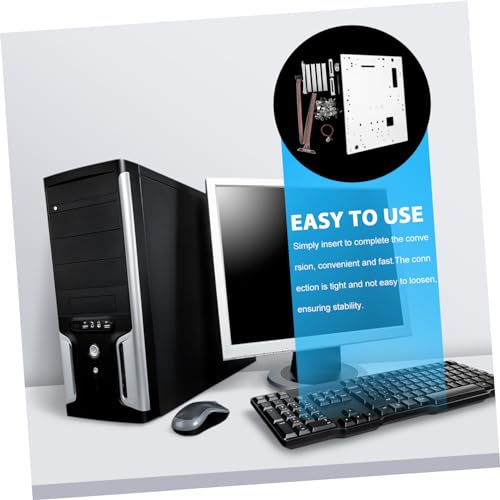 1set Gabinete de Computadora Abierto Soporte Versátil Transparente para Placas Madre, Base Robusta para Estabilidad y Exhibición de Componentes para Entusiastas miniatura 4