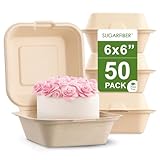 🌱 ALL NATURAL - Sugarfiber is made with 100% non-toxic plant byproduct material that have a natural look with a sturdy paper-like texture ✅ MICROWAVABLE - Reheat food in the microwave; Safe with hot or cold foods (liquids or food with high oil conten...