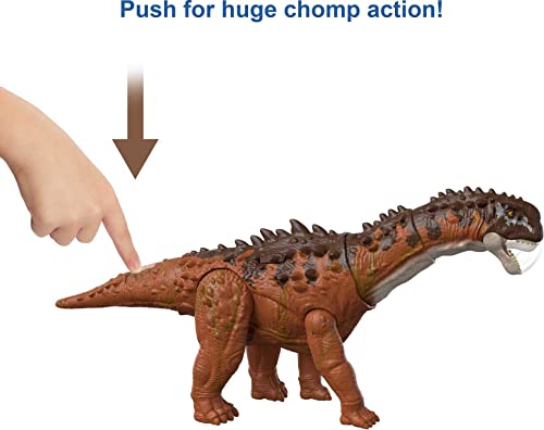 Jurassic World Dominion Massive Action Ampelosaurus Dinosaur Action Figure, Toy With Attack Motion, Plus Downloadable App & Ar #TOP2