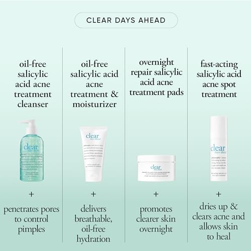 philosophy clear days ahead oil-free acne treatment, view 4
