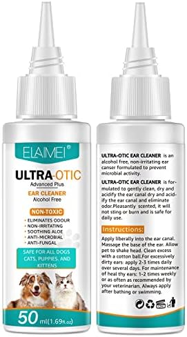 View of Pets Purest Dog Ear Cleaner - UK Vet Recommended Ear Drops for Dogs to ...