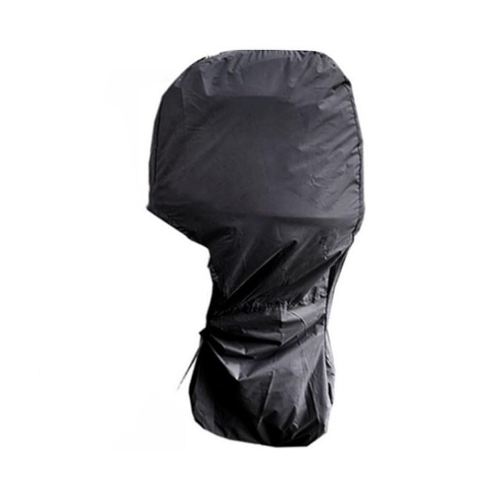 Copertura per motore fuoribordo, 175-225 HP, nero, impermeabile, per motore fuoribordo 210D, copertura antipolvere (248 x 197 cm)