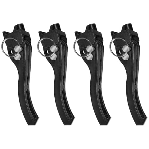 Lyoncover Universal Replacement Parts for Hard Folding or Soft Folding Tonneau Cover - 4PCS Rear Clamp, Safety Pins Cover
