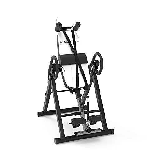 84 Acres FITNESS Table de massage pliable pour thérapie d'inversion de 158,8 kg - Machine de civière portable - Soulage le cou et le dos - Métal robuste - Facile à plier et à régler en hauteur