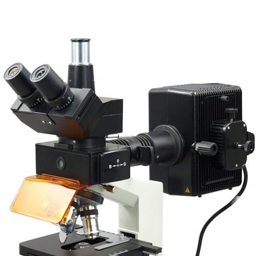 Image of OMAX 40X-2500X 18MP USB 3.0 Digital EPI-Fluorescence Trinocular Compound Biological Lab Microscope