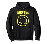 Nirvana Yellow Happy Face Rock Music Band Sudadera con Capucha