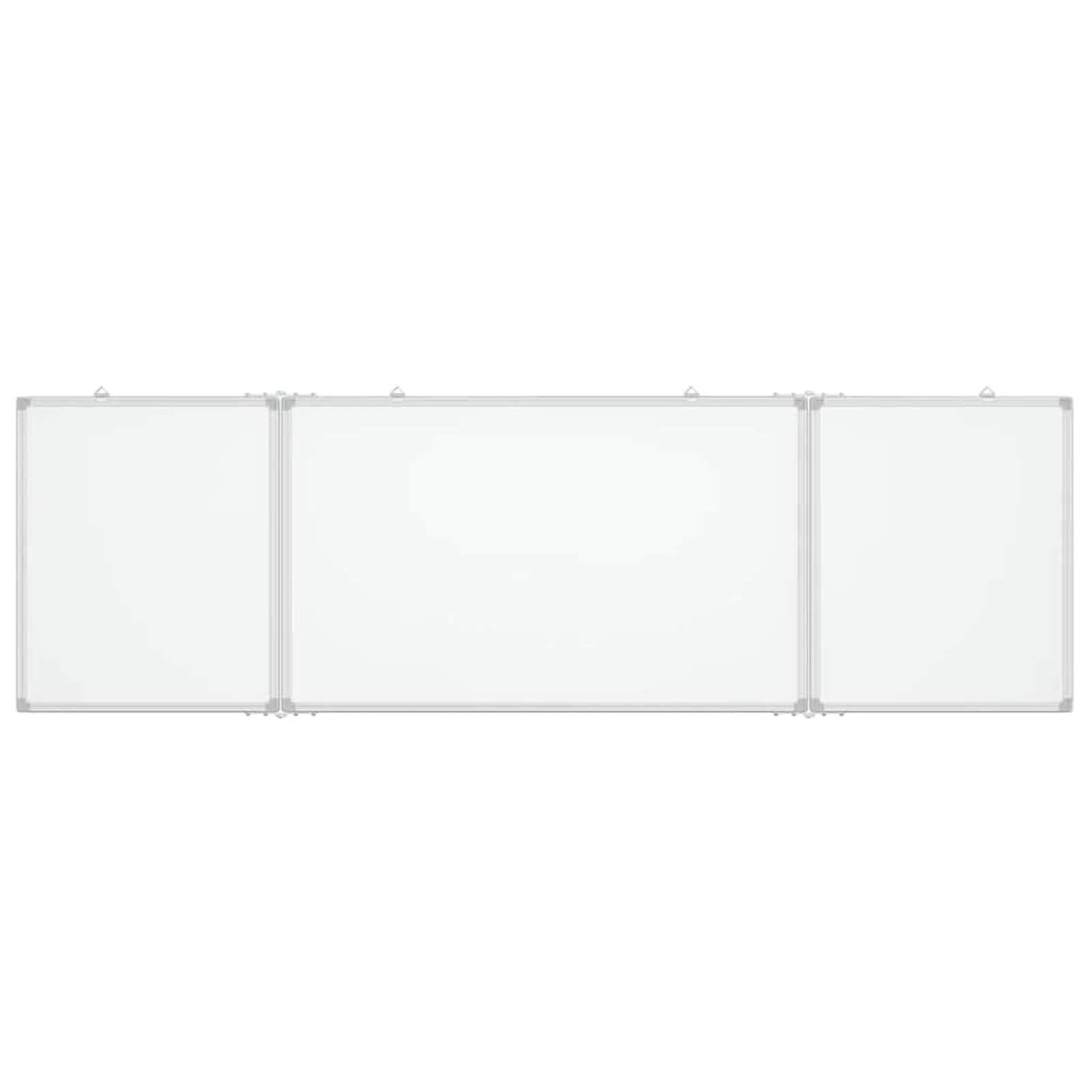 Anself Klappbare Magnetische Weißwandtafel, 160x60cm, 3 Paneele, Faltbare Whiteboard für Büro, Schule und Zuhause 4005368