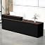 Black + Dark Brown Wood (Left High)