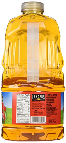 Image of Langers Apple Juice, 3 Liter Bottle