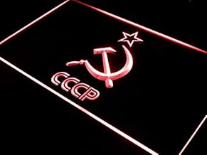 CCCP USSR Russian Communist Logo LED Sign Neon Light Sign Display j323-r(c)