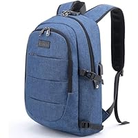 Tzowla Laptop Travel Backpack Mens Womens Water Resistant Anti-Theft Ruchsack Fits 15.6-17.3 Inch Computer Business Backpacks for School Work College Gift,Casual Daypack