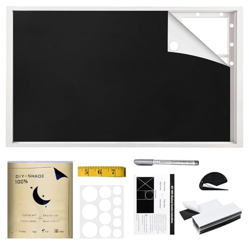 300x145cm Estores Enrollables Sin Taladrar Estores Opacos Sin Taladrar Estores Sin Oscurecimiento para Ventanas Tela Oscurecedora para Cortinas Estor Opaco para Protección Solar