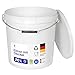 Produktbild BenBow Eimer mit Deckel 20l weiß 5X 20 Liter - lebensmittelecht, stabil, luftdicht, auslaufsicher - Vorratsbehälter für Aufbewahrung aus Kunststoff, mit Metall-Henkel - leer