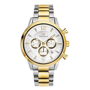 ORPHELIA Heren chronograaf horloge Tempo