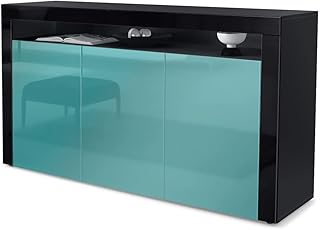 Vladon Valencia Sideboard, Cabinet with 3 Doo...,