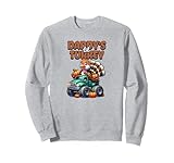 Funny Daddys Lil Turkey Cute Monster Truck Tee With Pumpkins Sweatshirt