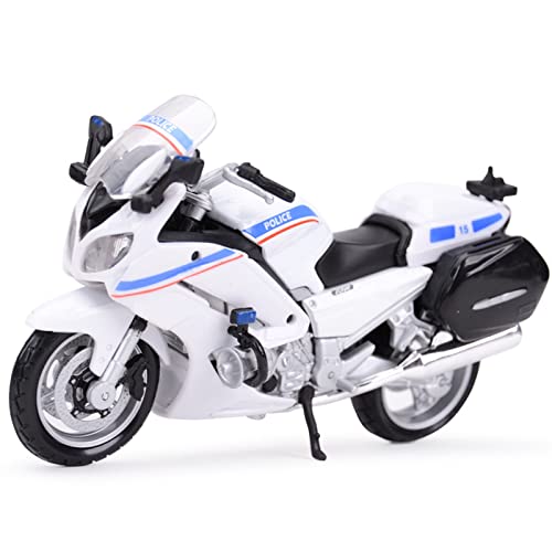 Yamaha FJR 1300A Police 1:18 miniature diecast haute précision pour collectionneur
