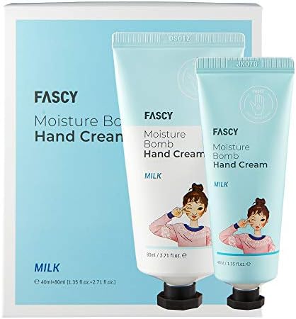 Fascy Milk Scented Moisturizing Hand Cream, Anti-Wrinkle Hand Cream Travel Size Moisturizing Lotion, Healing Hand Cream For Cracked Hands & Dry Skin - Hand Moisturizing Lotion Sets of 2