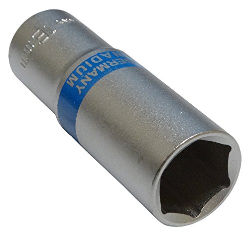 AERZETIX - C4218 - Steckschlüssel einsatz - nuss 6 kant 3/8-16mm - tief lange professionelle hochwertige erweitert - Stahl CrV