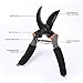 Crenova Hand Pruner, Professional 8'' Premium Titanium Bypass Pruning Shears, Premium Utility Garden Clippers Scissors with Sponge Handle Protector, Best Plant Flower SK-5 Steel Blade Cutter for Lawn