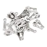 HOCHWERTIGE HAKEN: Diese Haken- und Stangenverschlüsse sind aus hochwertigem Metall gefertigt, wodurch sie langlebig, robust und langlebig sind