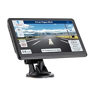 7-inch Car GPS Navigation GPS Navigation for Truck & RV & Car, Driver Alerts, Turn-by-Turn Directions, 2023 Map and Free Update Map