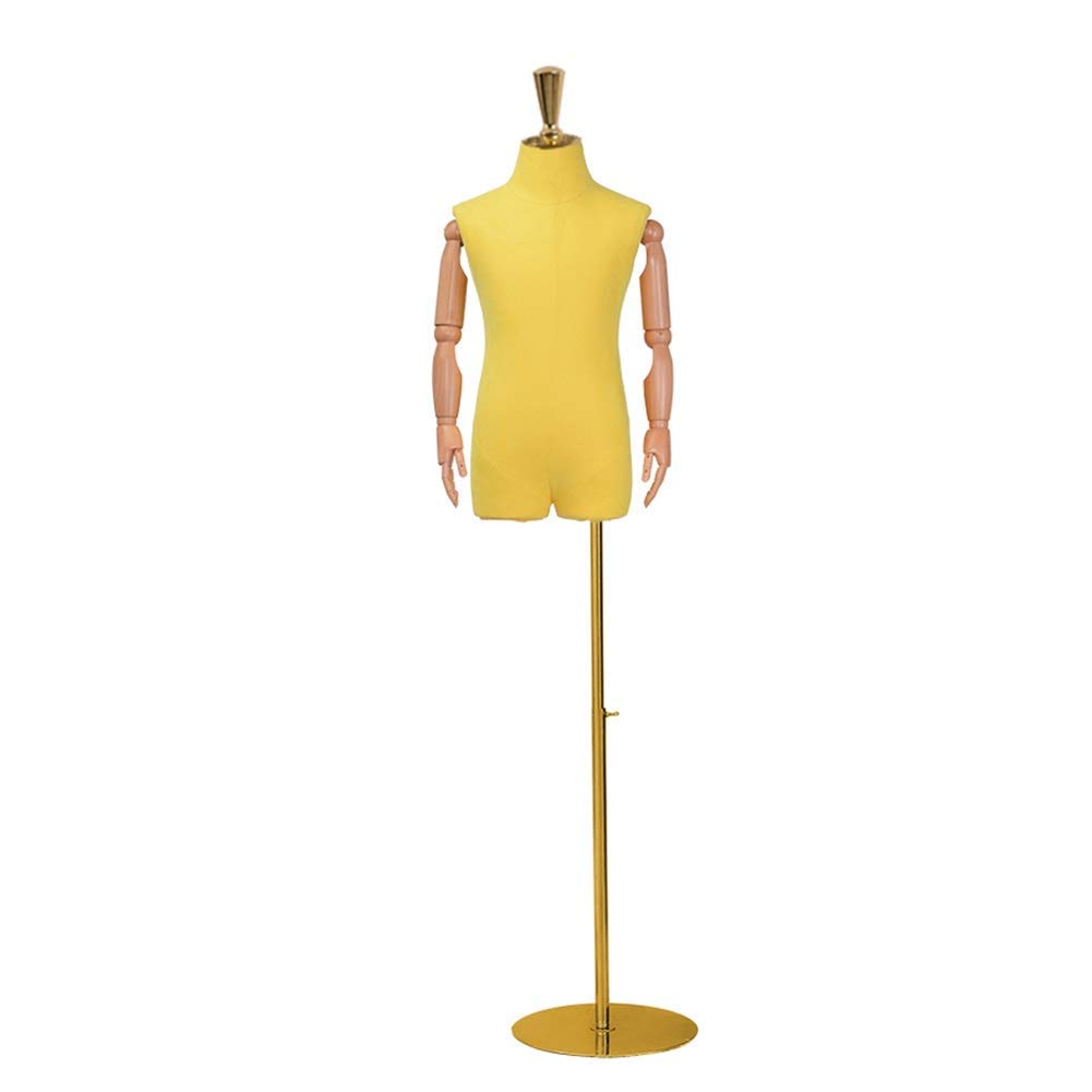 Schaufensterpuppen für Kinder, Metallpuppen, Schneiderpuppen, Kinderbekleidungsgeschäft, Show, 2–8 Jahre alt (Farbe: Nr. 7, Größe: M) (#4 Mittel)