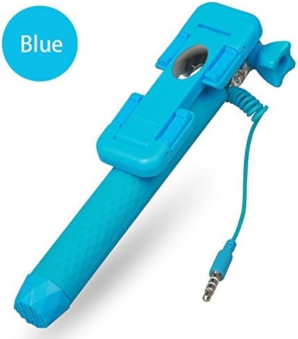 Selfie Stick,Realwe World's Smallest Super Mini Wired Monopod for iPhone/Android/GoPro