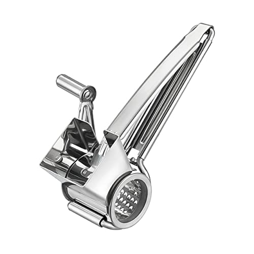 Rallador manual giratorio de acero inoxidable ABOOFAN miniatura 1