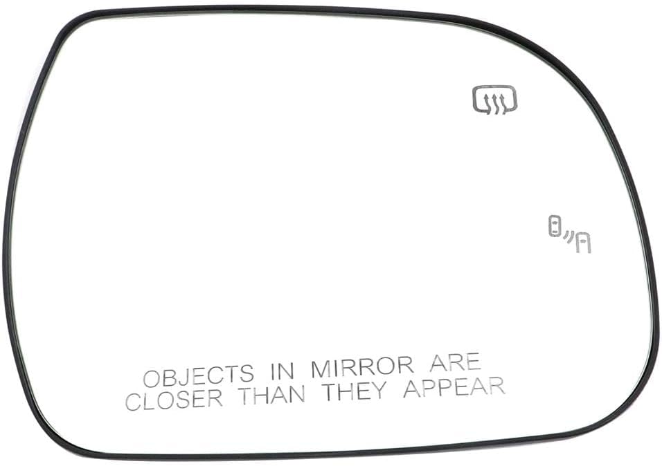 Right Side Mirror Blind Spot No-Anti-glare Compatible with Toyota Sienna 2011 2012 2013 2014 2015 2016 2017 2018 2019 2020