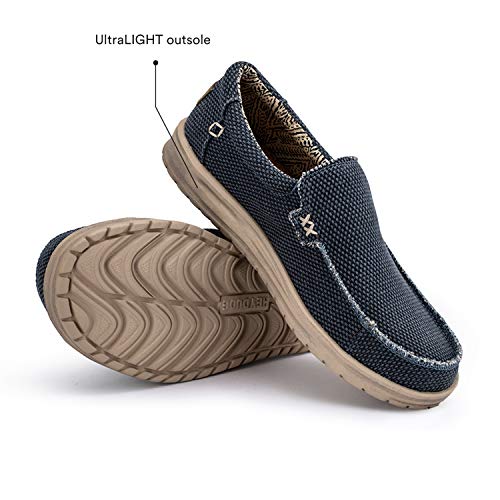 Hey Dude Mikka Braided - Mocassini Uomo - Comfort Leggero - Scarpe Casual da Uomo con Soletta Ergonomica in Memory Foam - Progettato in Italia e California - Image 5