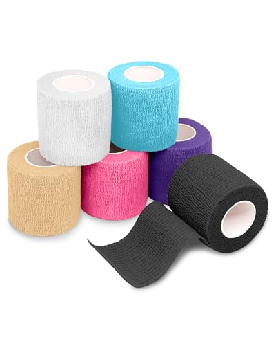 Image of FriCARE Self Adhesive Bandage Wrap, Medical Tape in First Aid Kit