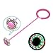 Produktbild Efanty 1 Pcs Blinkende Flash Jumping Ball Outdoor-spaß Spielzeug Bälle für Kinder Sport Bewegung Knöchel Überspringen Farbe Rotierenden Tanzen Ball (Rosa)