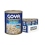Goya White Hominy Beans, 29 Ounces (Pack Of 12)