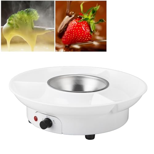 Máquina de Fondue de Chocolate Eléctrica Yosoo con 10 Tenedores miniatura 6